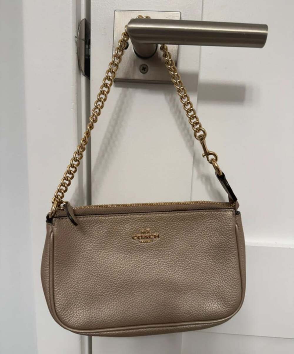 Coach Nolita 19 Metallic Gold